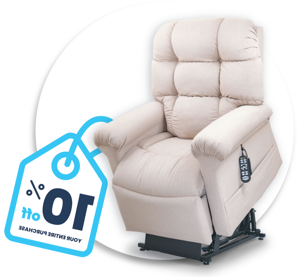 10 Percent Off Your Entire Power Lift Chair Purchase